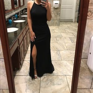 Black prom dress